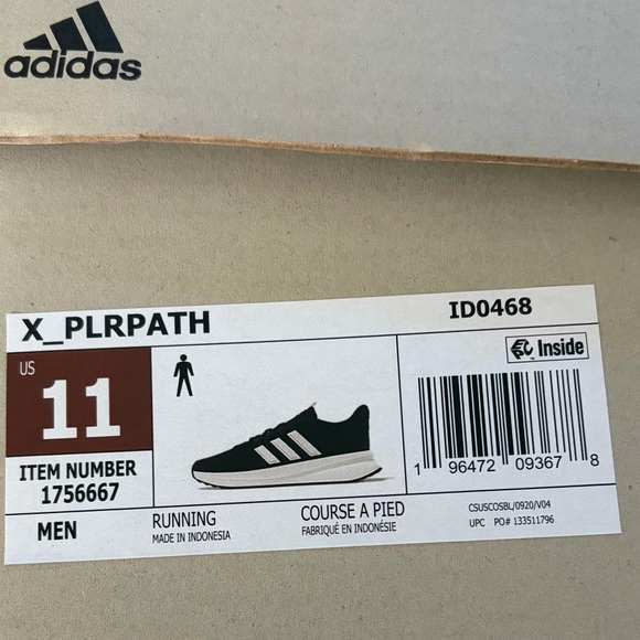 adidas Other - ❤️Adidas Black and White Athletic Shoes Size 11 New X _PLRPTH Running Shoes